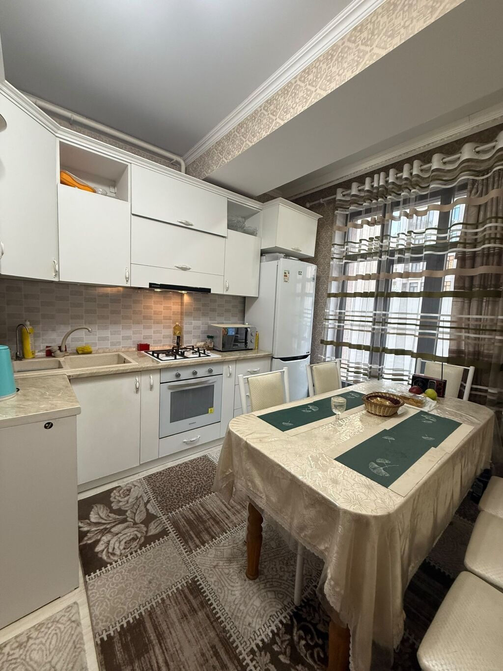2 комнаты, 58 м², Асанбай мкр Элитка, 2 этаж, Евроремонт: фото 8