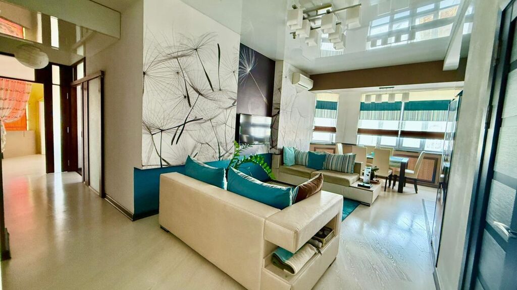 3 комнаты, 89 м², Индивидуалка, 10 этаж, Дизайнерский ремонт: фото 2