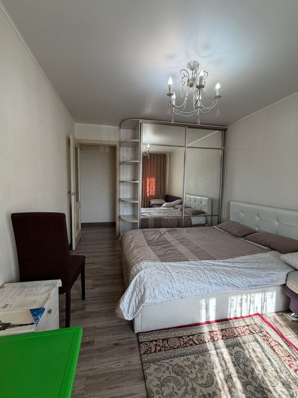 2 комнаты, 40 м², ул. Ахунбаева / Малдыбаева Хрущевка, 2 этаж, Дизайнерский ремонт: фото 3