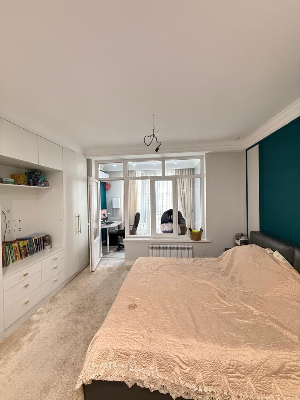 3 комнаты, 124 м², Уметалиева/Фрунзе Элитка, 7 этаж, Дизайнерский ремонт: фото 7