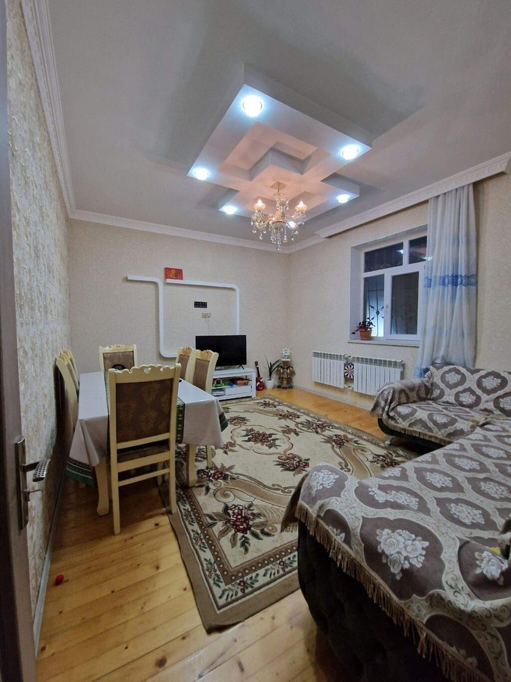 3 otaqlı, 90 kv. m