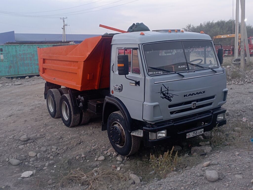 Самосвал КАМАЗ 6x4 сатылат женил машинага алмашу жолдору бар адменге: фото 1