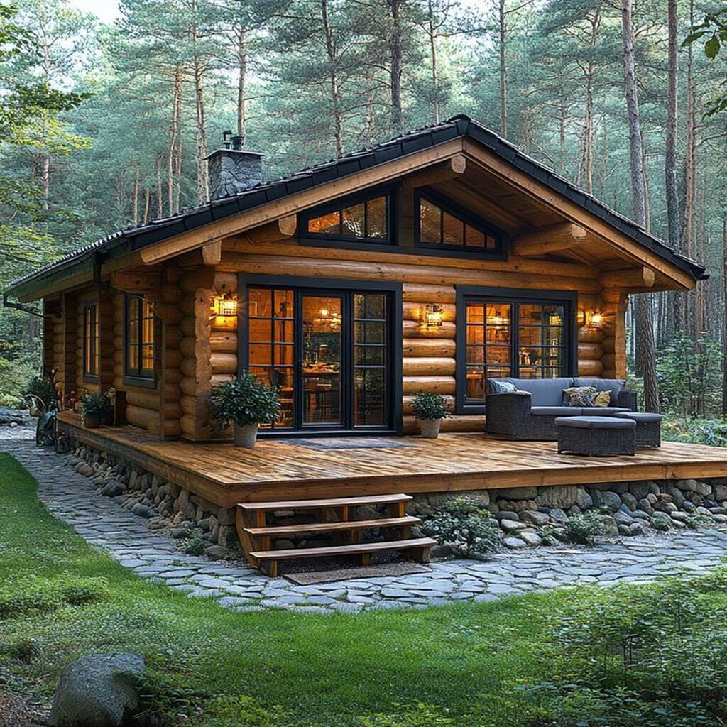 Строительство барнхаусов и A-frame домов под ключ: фото 4