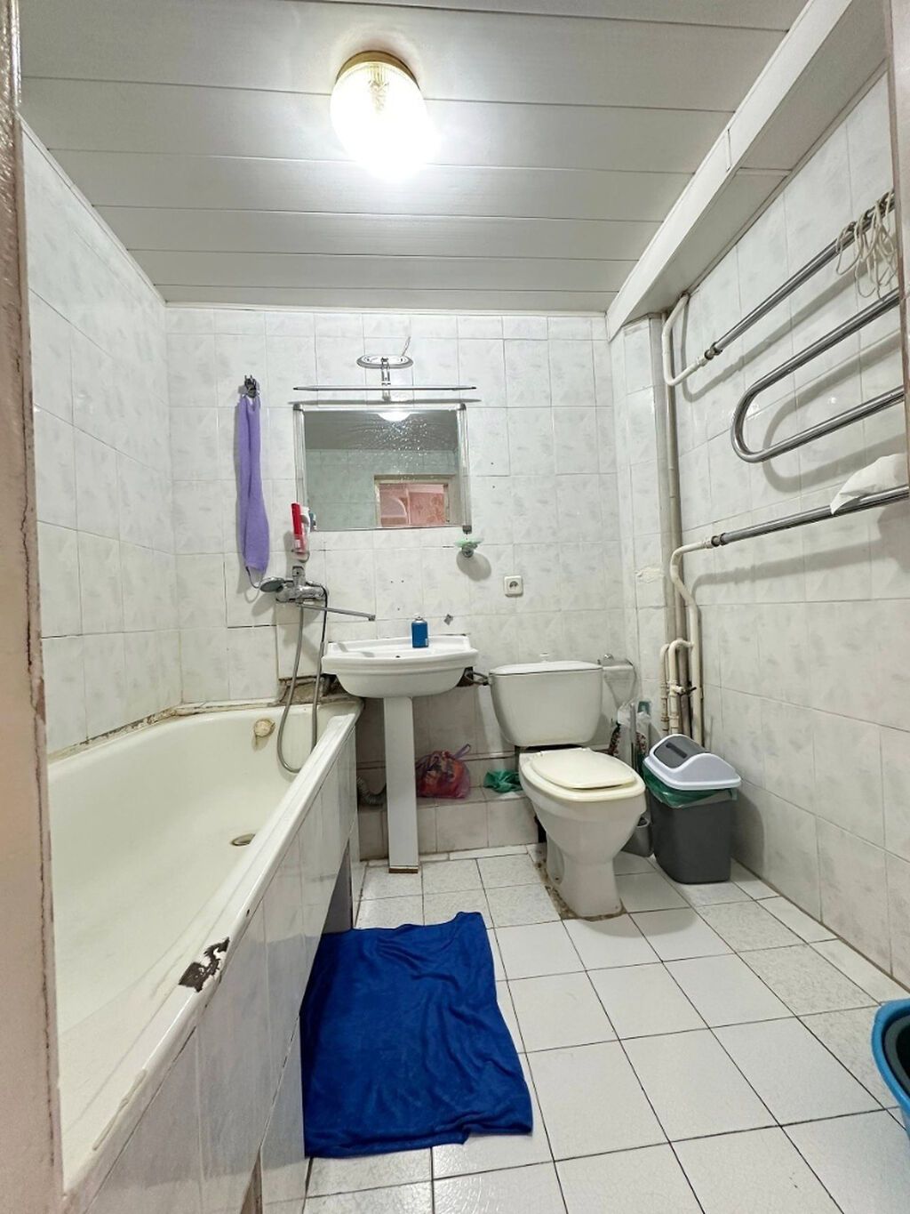 1 комната, 43 м², Асанбай мкр Индивидуалка, 4 этаж, Требуется ремонт: фото 5
