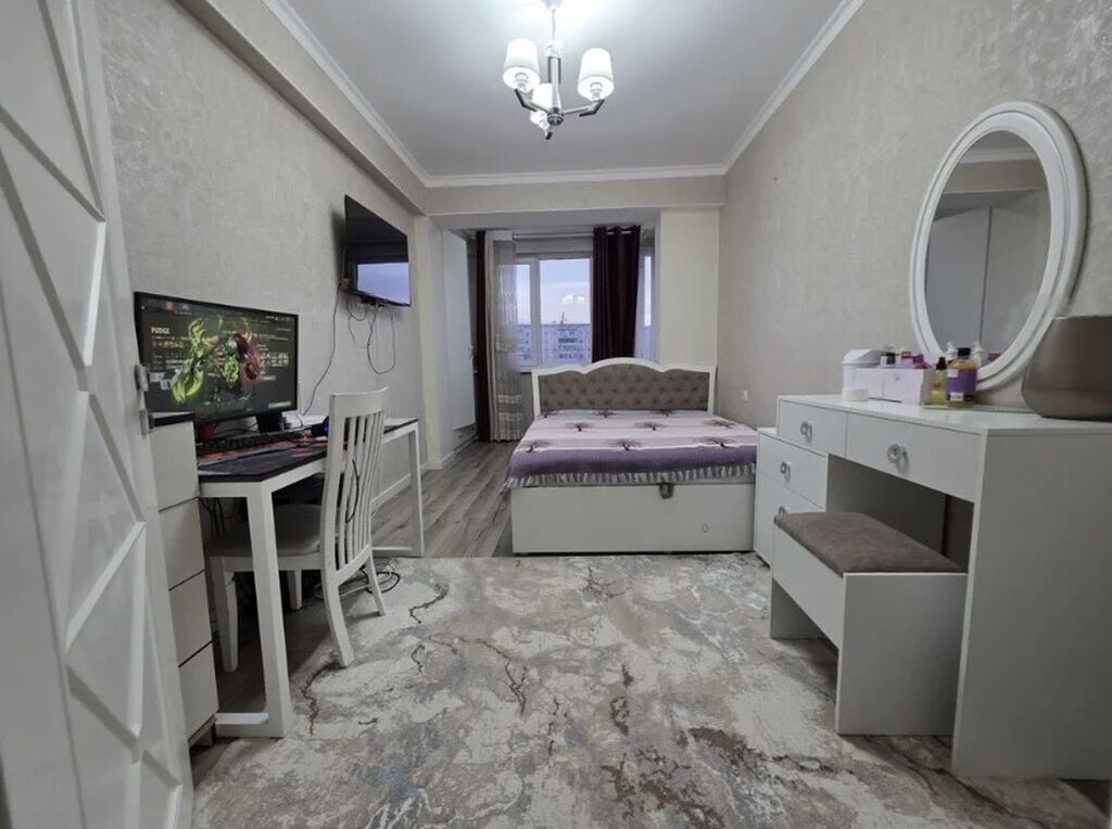3 комнаты, 88 м², Джал мкр (в т.ч. Верхний, Нижний, Средний) Элитка, 4 этаж, Дизайнерский ремонт: фото 6