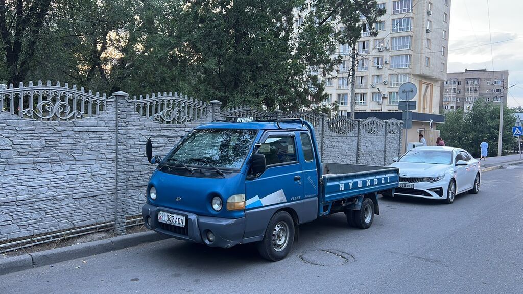 Легкий грузовик, Hyundai, Стандарт, Б/у: фото 2