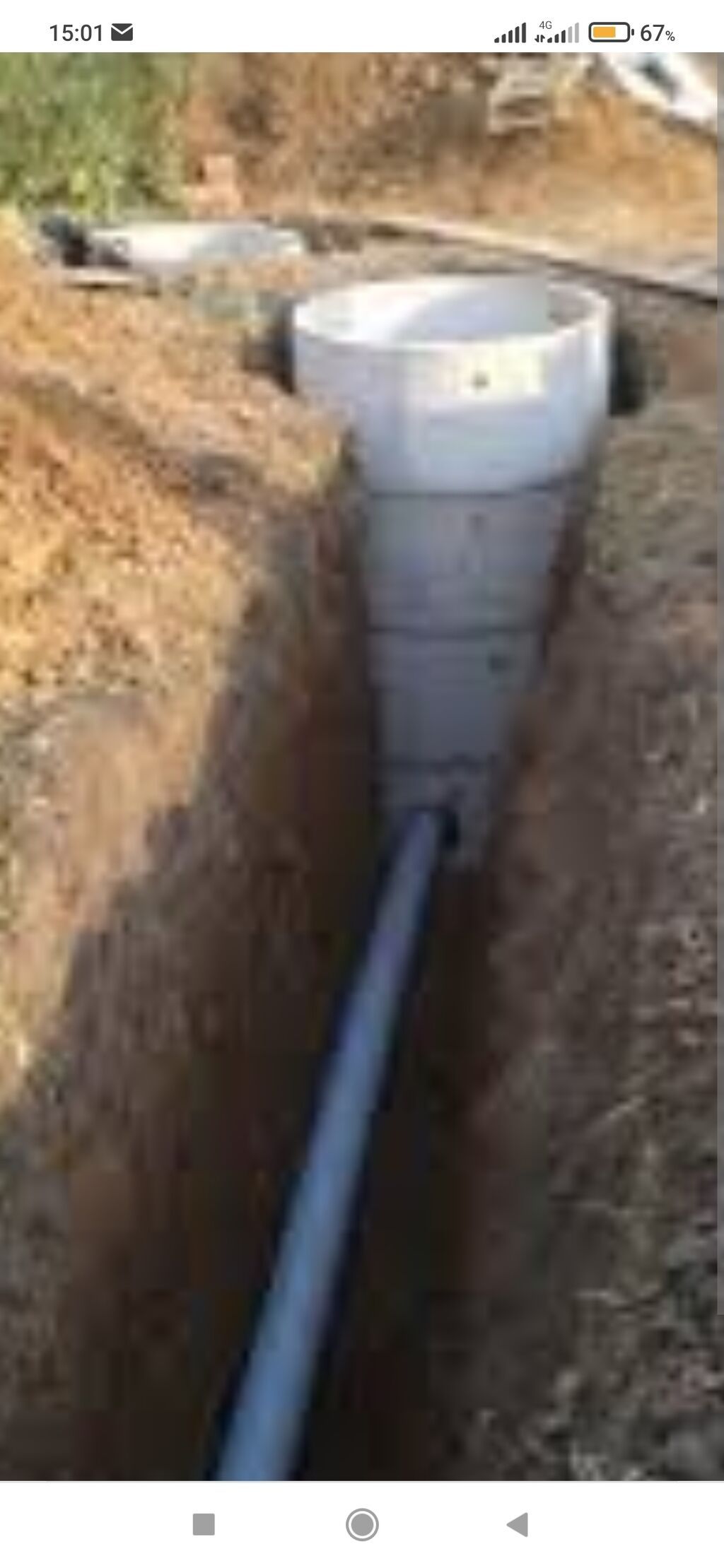 Траншей замана канализация капайем 200 выше | Договорная | Сантехники ...