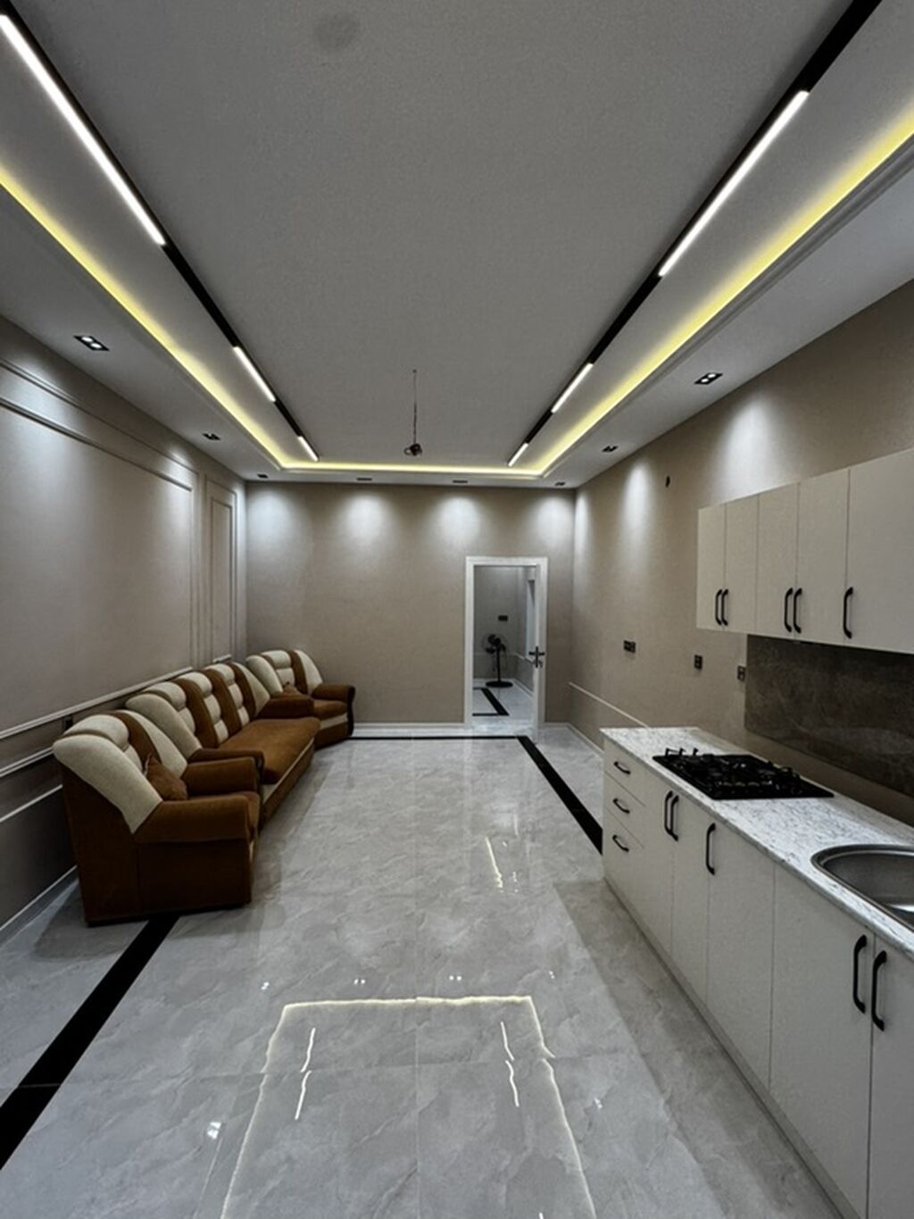 2 otaqlı, 45 kv. m