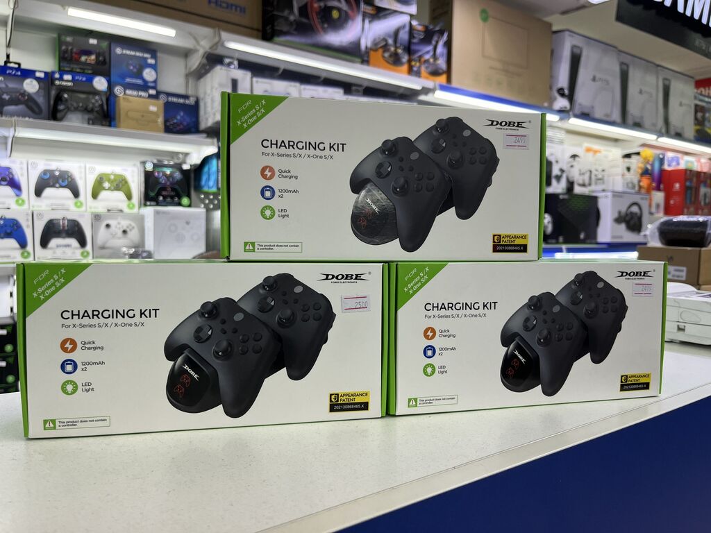 Зарядное станция для Xbox series S: 2490 KGS Геймпады (Джойстики ...