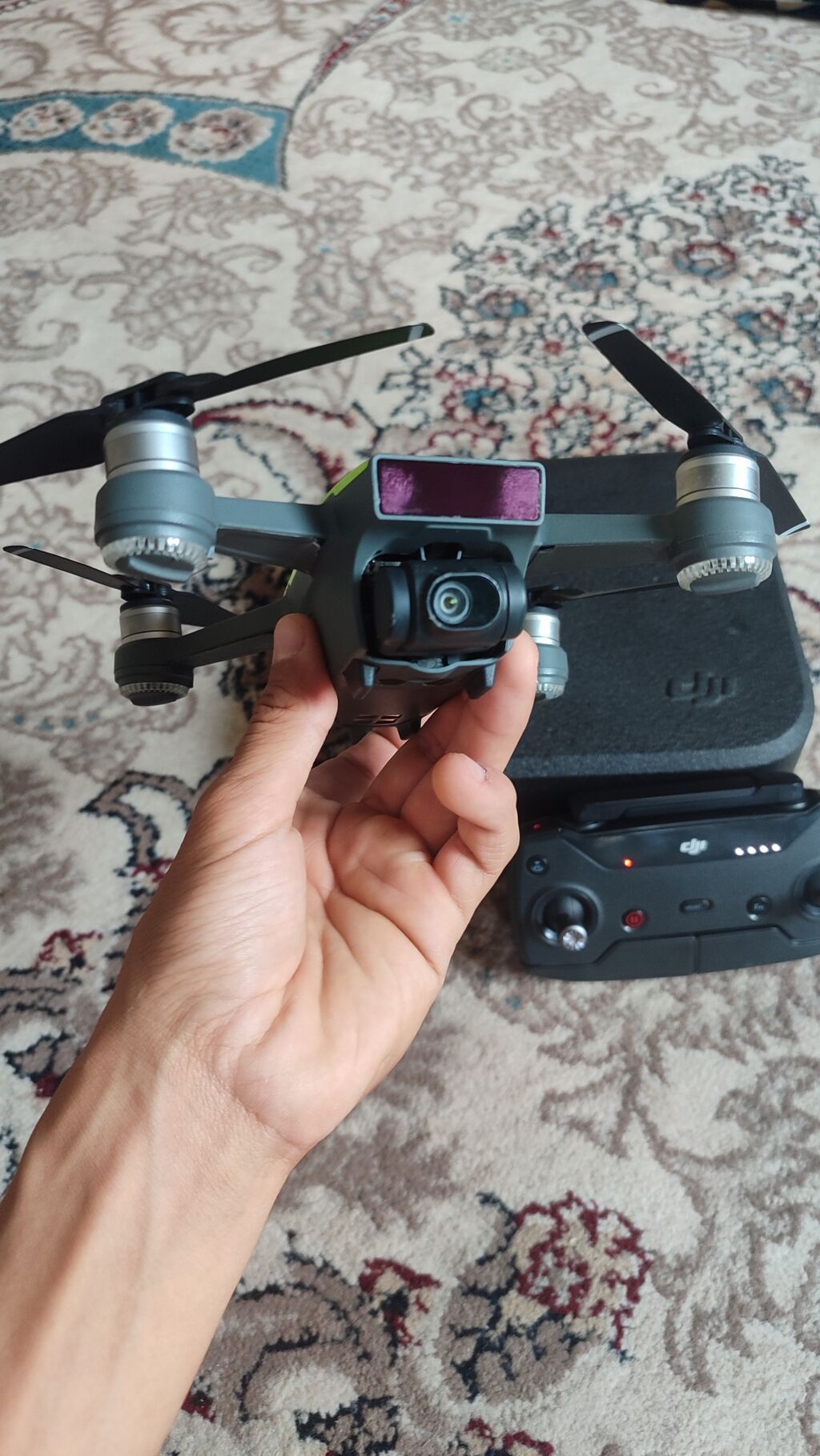 DJI Spark (зелёный) с пультом дистанционного управления Компактный: фото 3