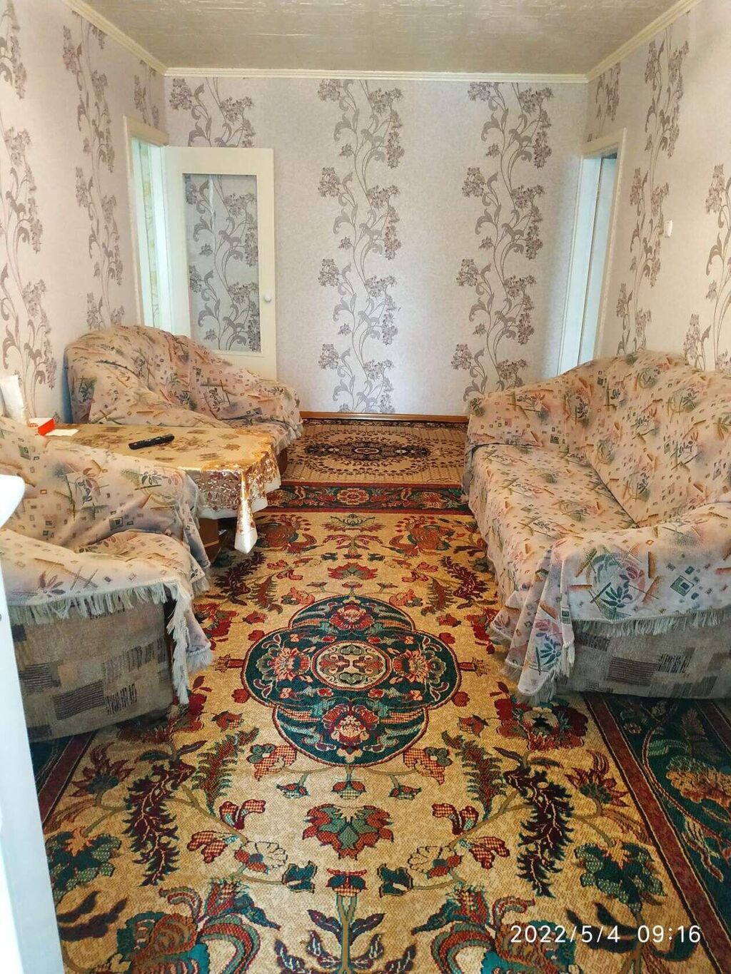 3 комнаты, 66 м², ул. Масалиева-Абдыкадырова, 104 серия, 4 этаж, Косметический ремонт: фото 1