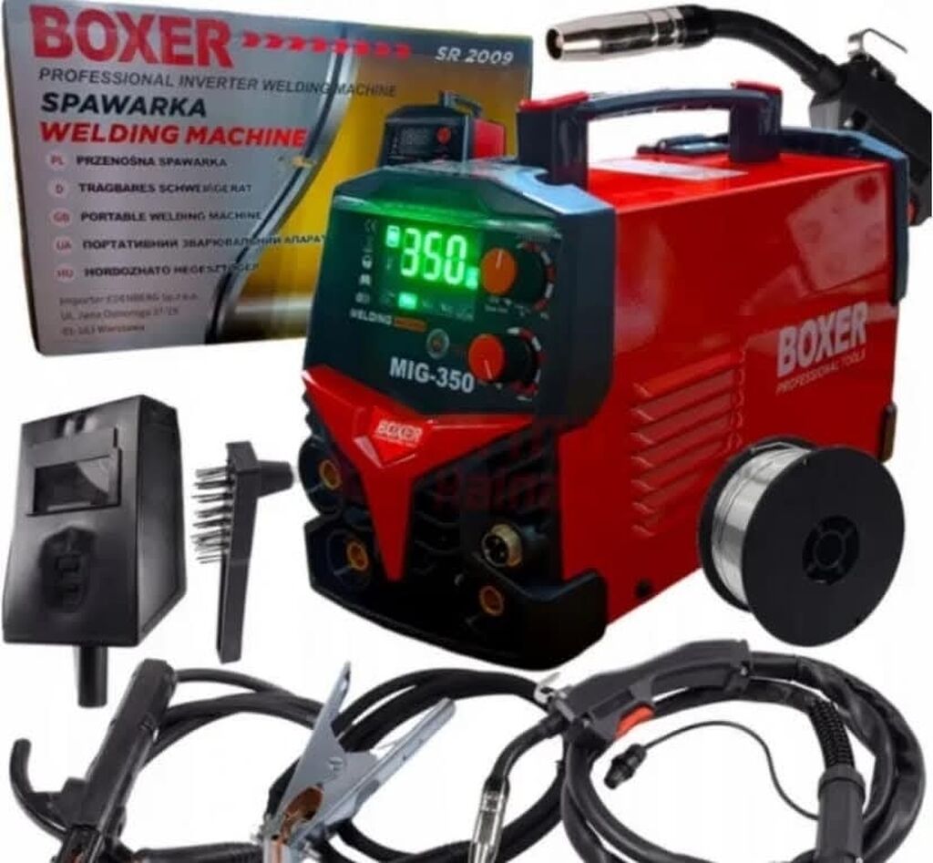Aparati za zavarivanje: MMA/CO2 BOXER 350A�Model SR-2009� �Aparat za zavarivanje BOXER SR2009