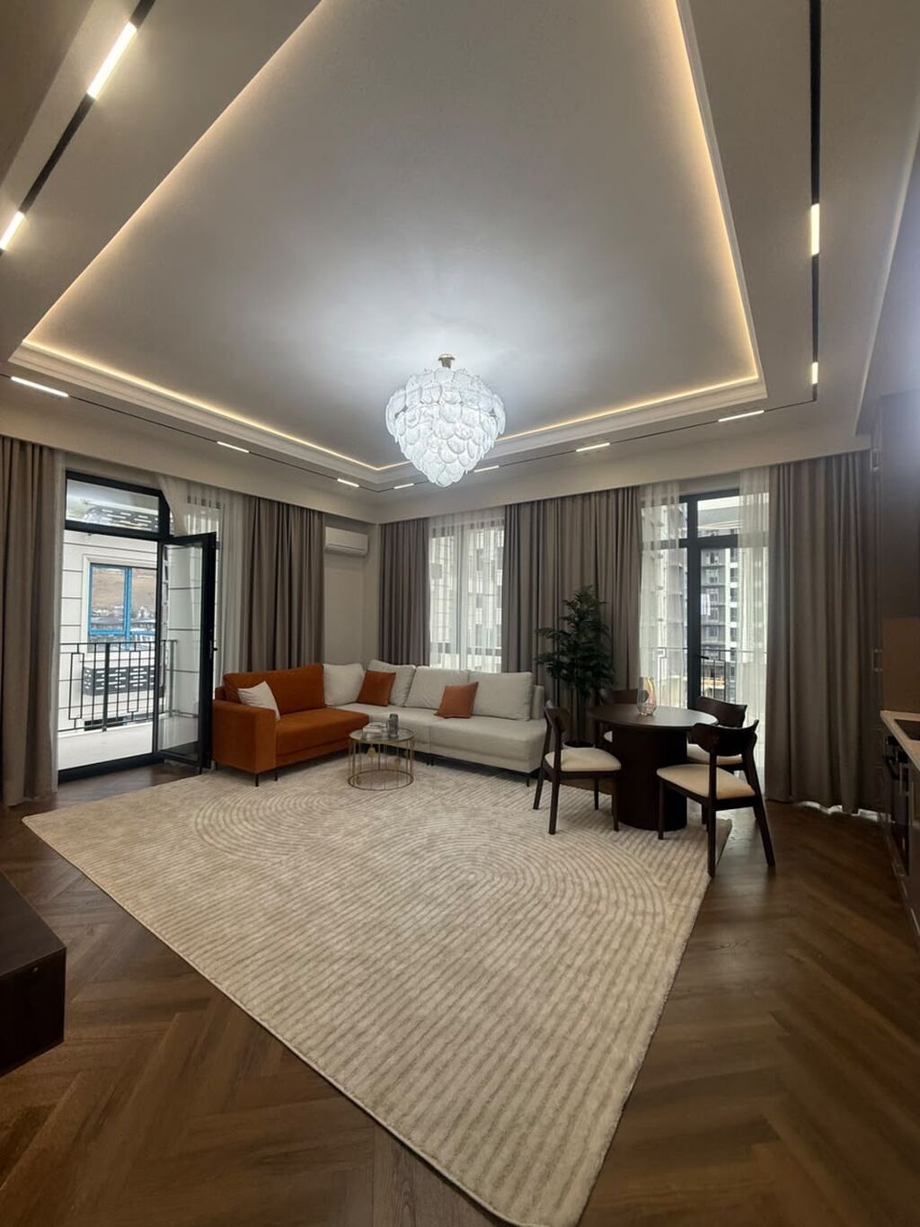 3 комнаты, 92 м², Орто-Сай с. Элитка, 4 этаж, Евроремонт: фото 3