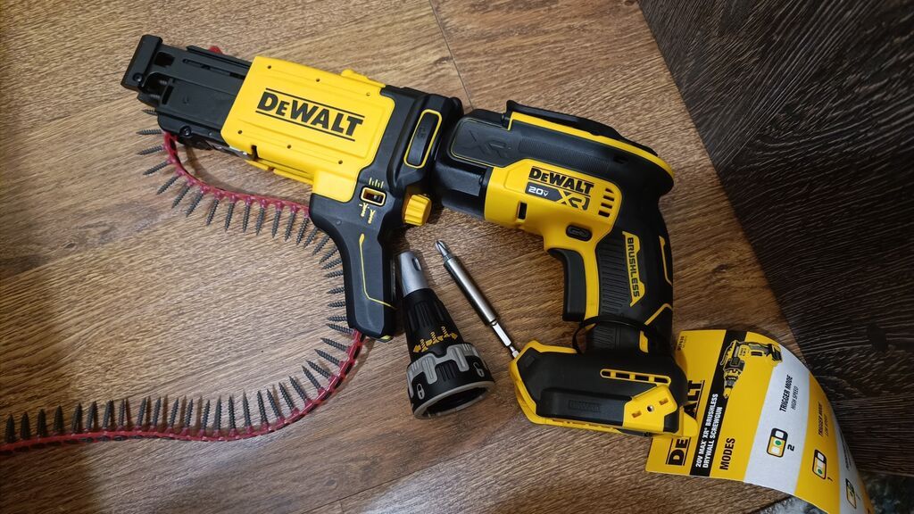 Dewalt dcf630 +dcf6202.Шуруповерт гипсокартонщика с автоматической — фото 3