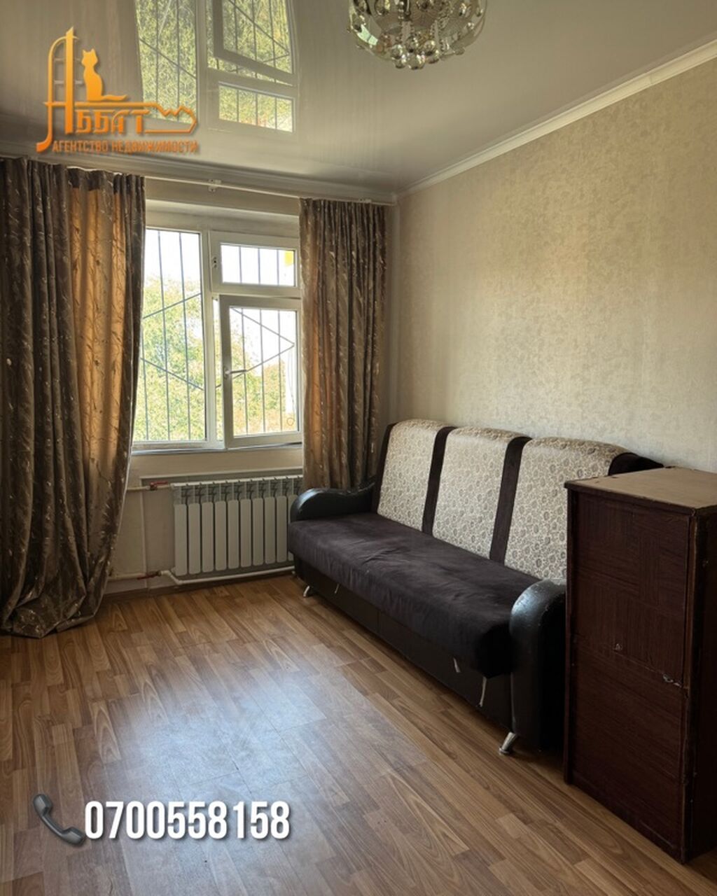 2 комнаты, 45 м², 4 мкр 104 серия, 4 этаж, Косметический ремонт: фото 4