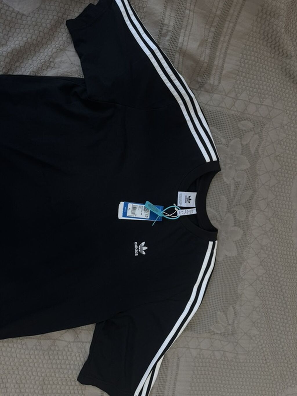 Мужская футболка, XL, Adidas, Новый, цвет - Черный, Платная доставка: фото 2