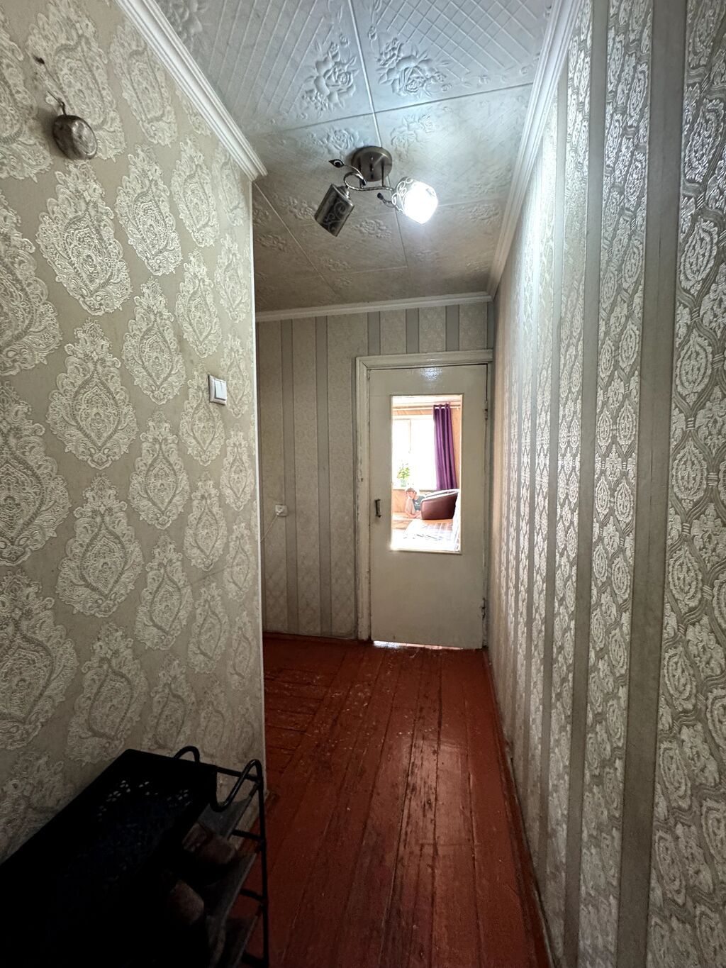 2 комнаты, 42 м², Ошский рынок / базар Индивидуалка, 2 этаж, Старый ремонт: фото 8