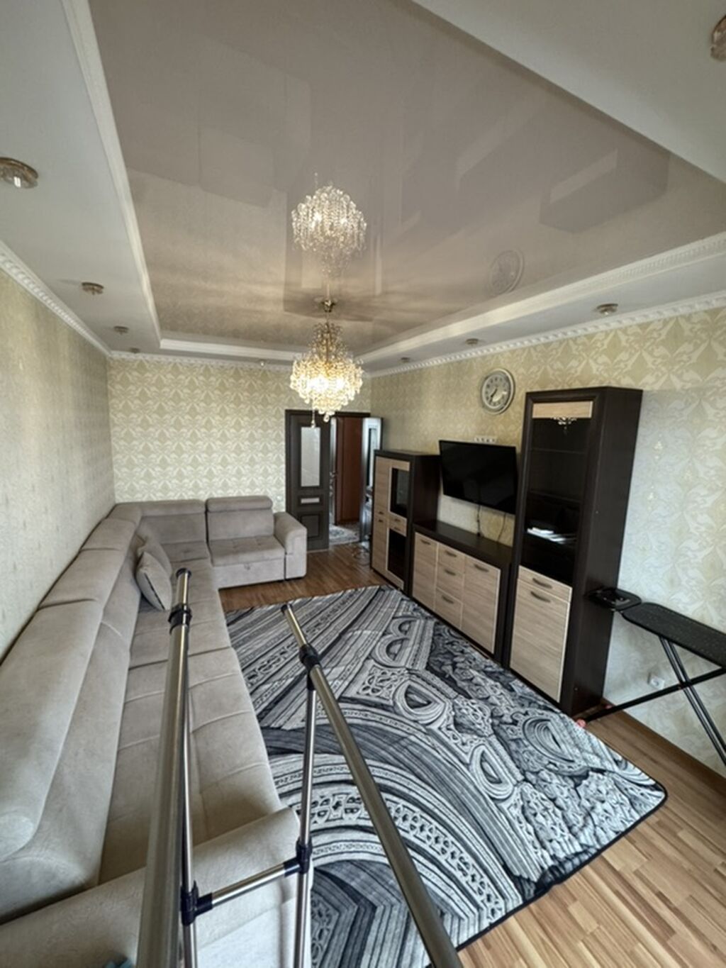 2 комнаты, 77 м², Кок-Жар мкр Индивидуалка, 8 этаж, Евроремонт: фото 2
