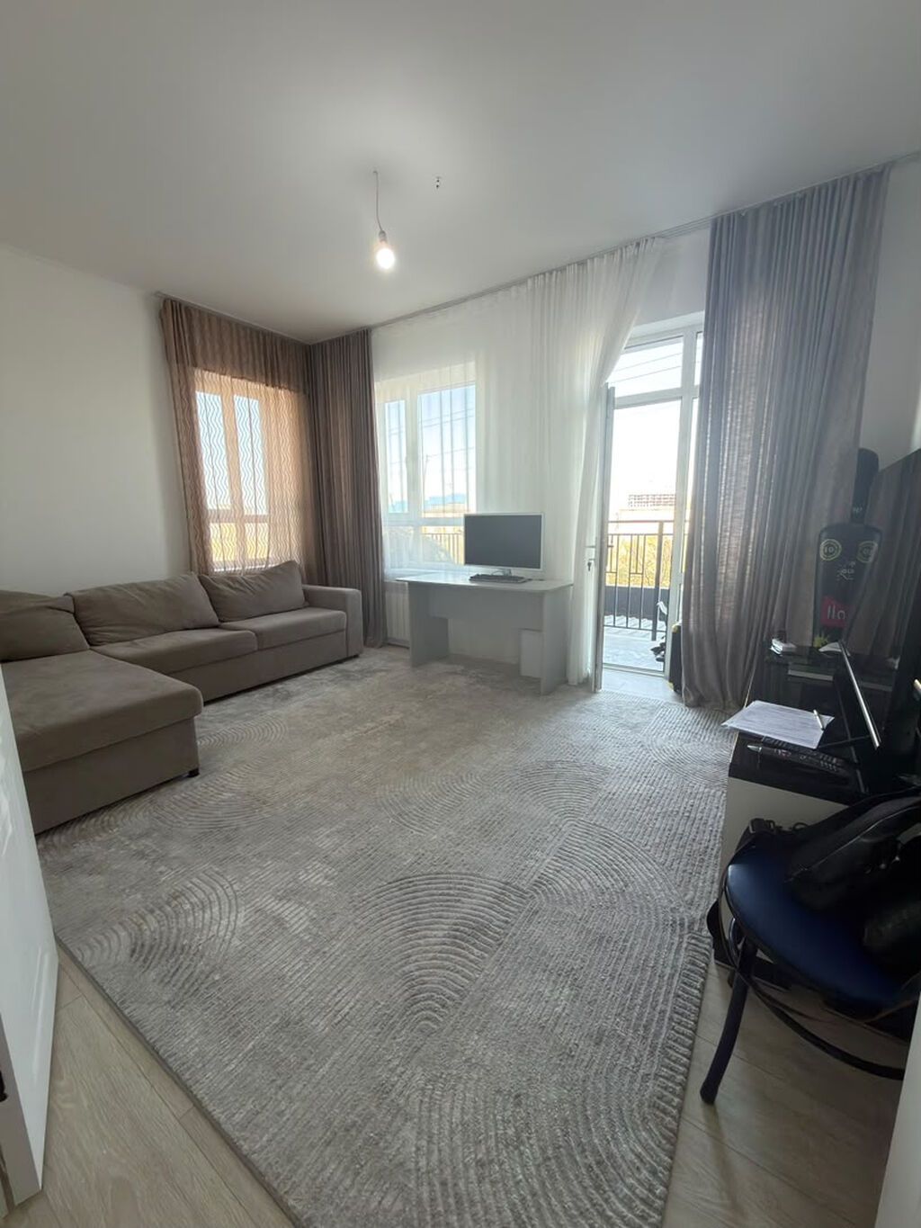 2 комнаты, 61 м², Ала-Арча ТРЦ Элитка, 2 этаж, Евроремонт: фото 2