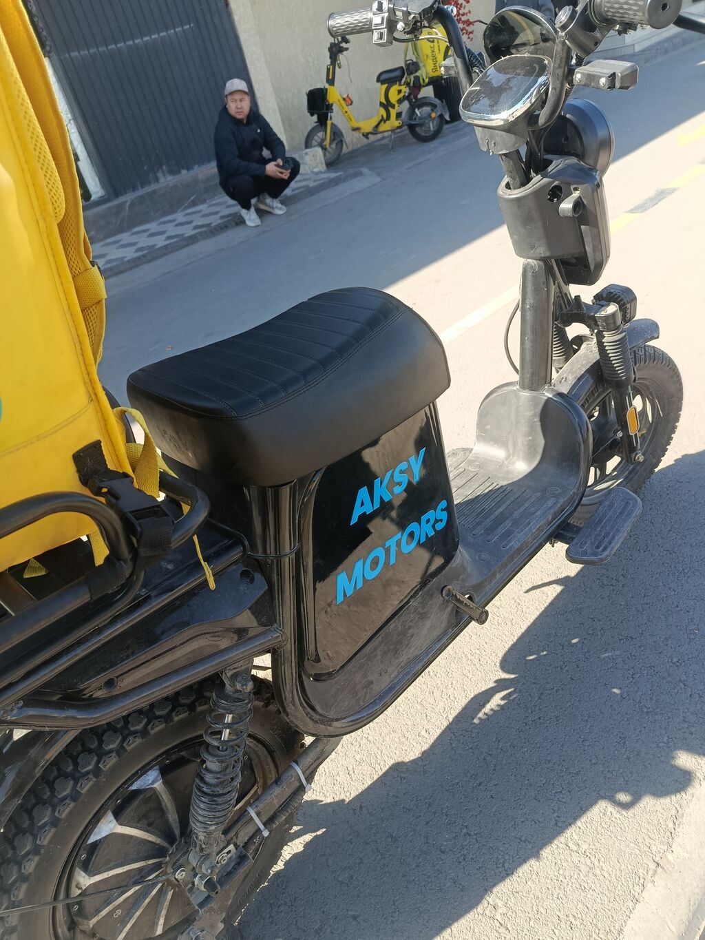 Электроскутер AKSY MOTORS 60/65 оргинал 24 кг вес Акбзапас хода,150: фото 1