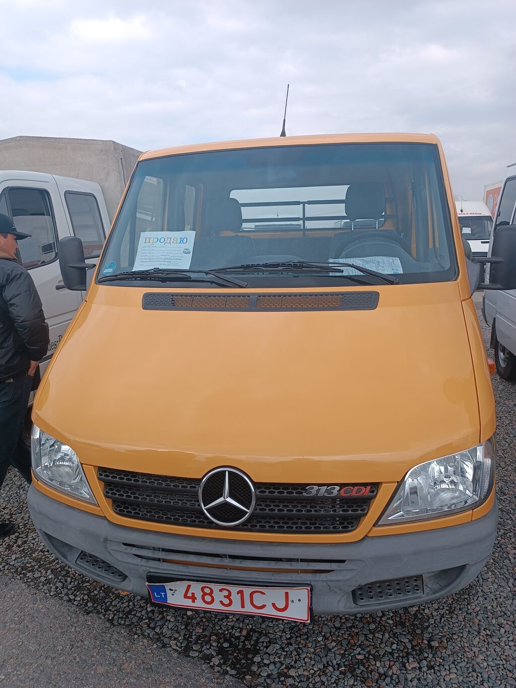 Mercedes-Benz Sprinter 313 CDI, бортовой грузовик, длина борта 3, 3: фото 2