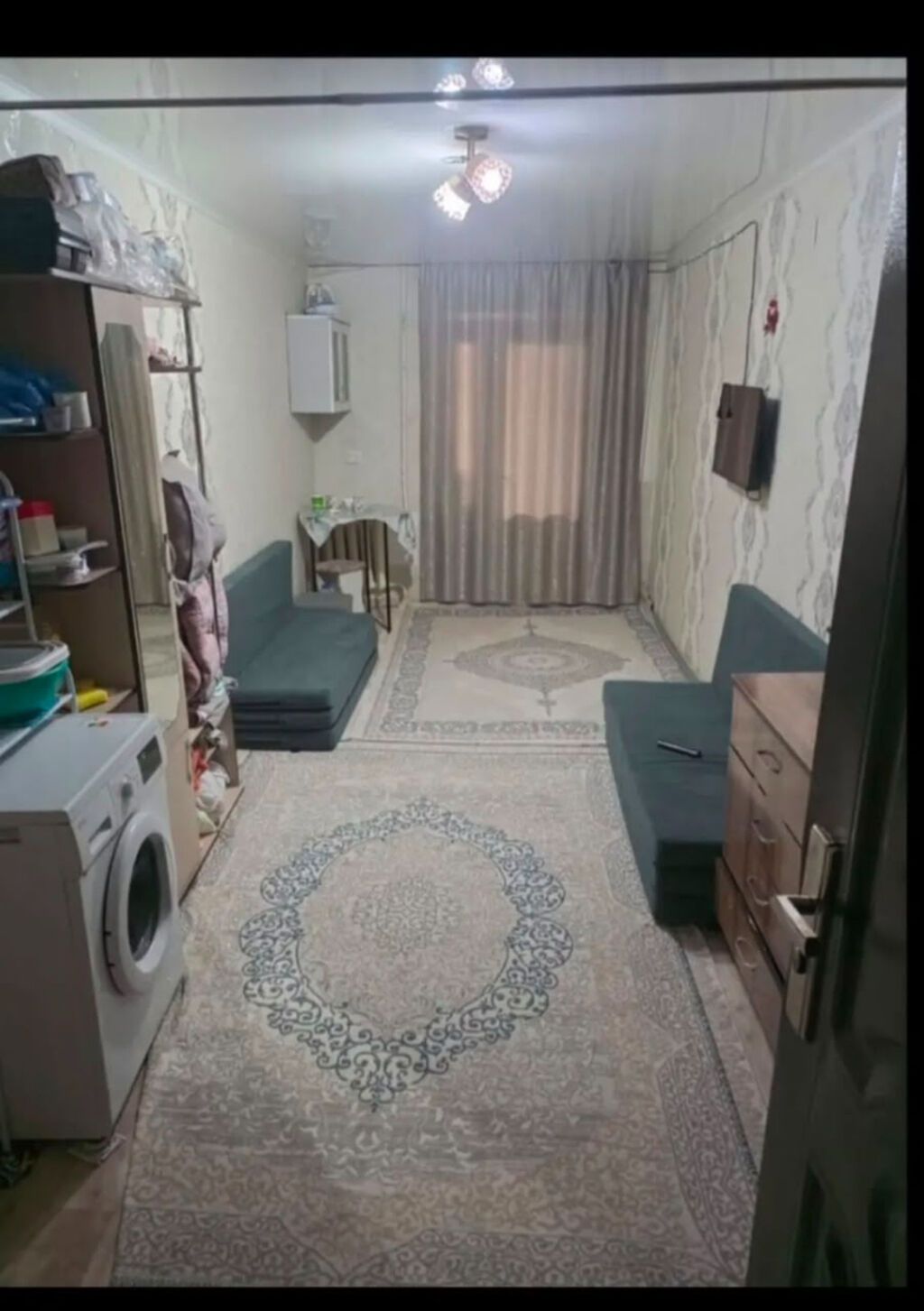 1 комната, 21 м², Аламедин-1 мкр Гостиничный тип, 2 этаж, Евроремонт: фото 2