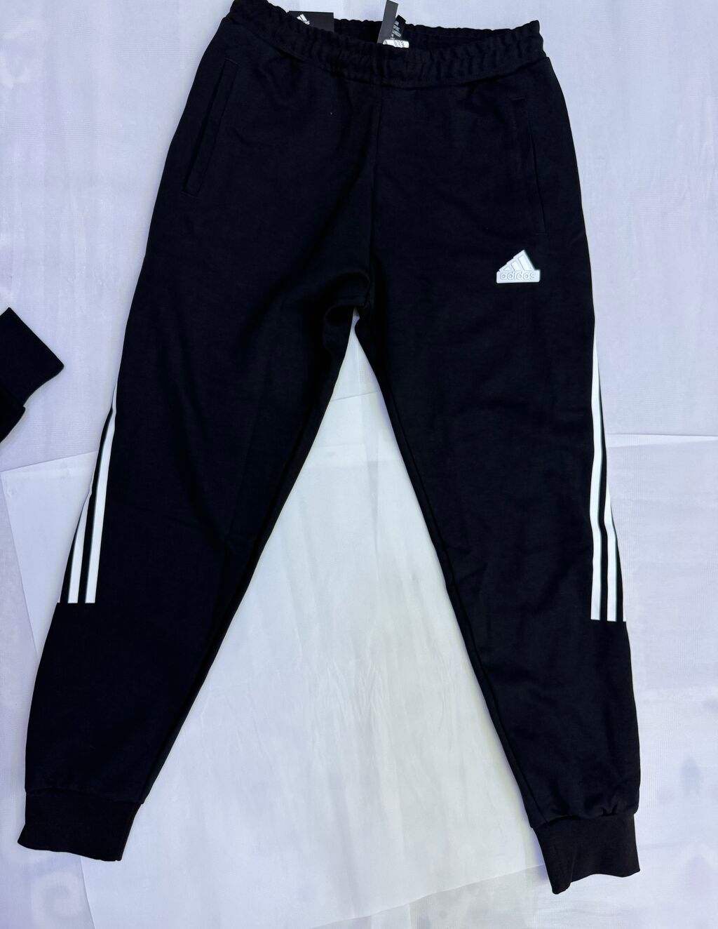 Мужской спортивный костюм, L, XL, 2XL, Adidas, Новый, цвет - Черный, Самовывоз: фото 5