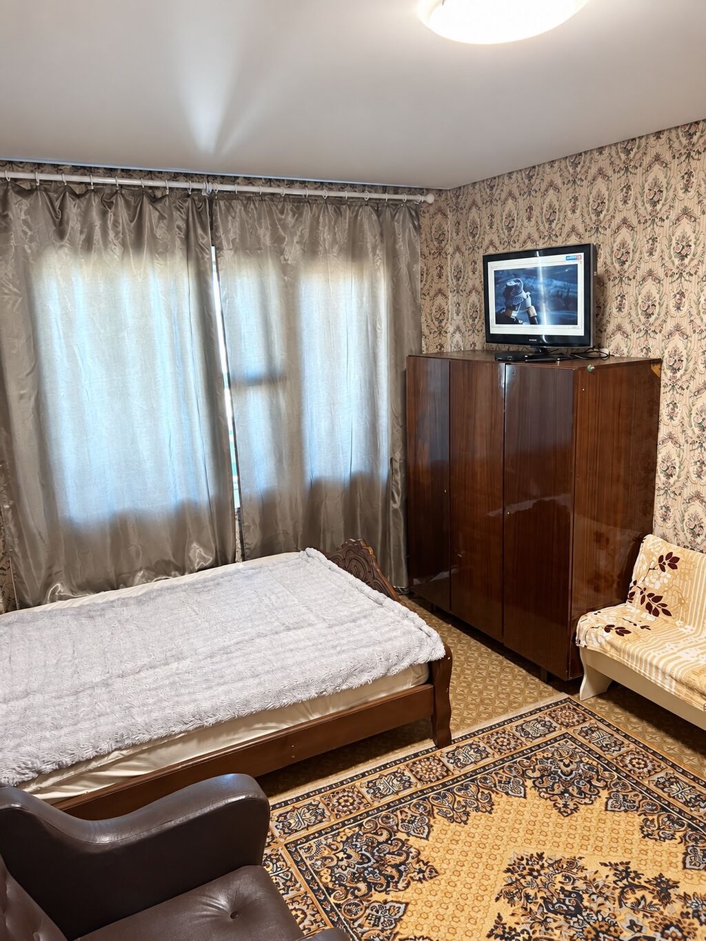Продам 1-комнатную квартиру в Бишкеке, 34 м², 105-я серия: фото 3