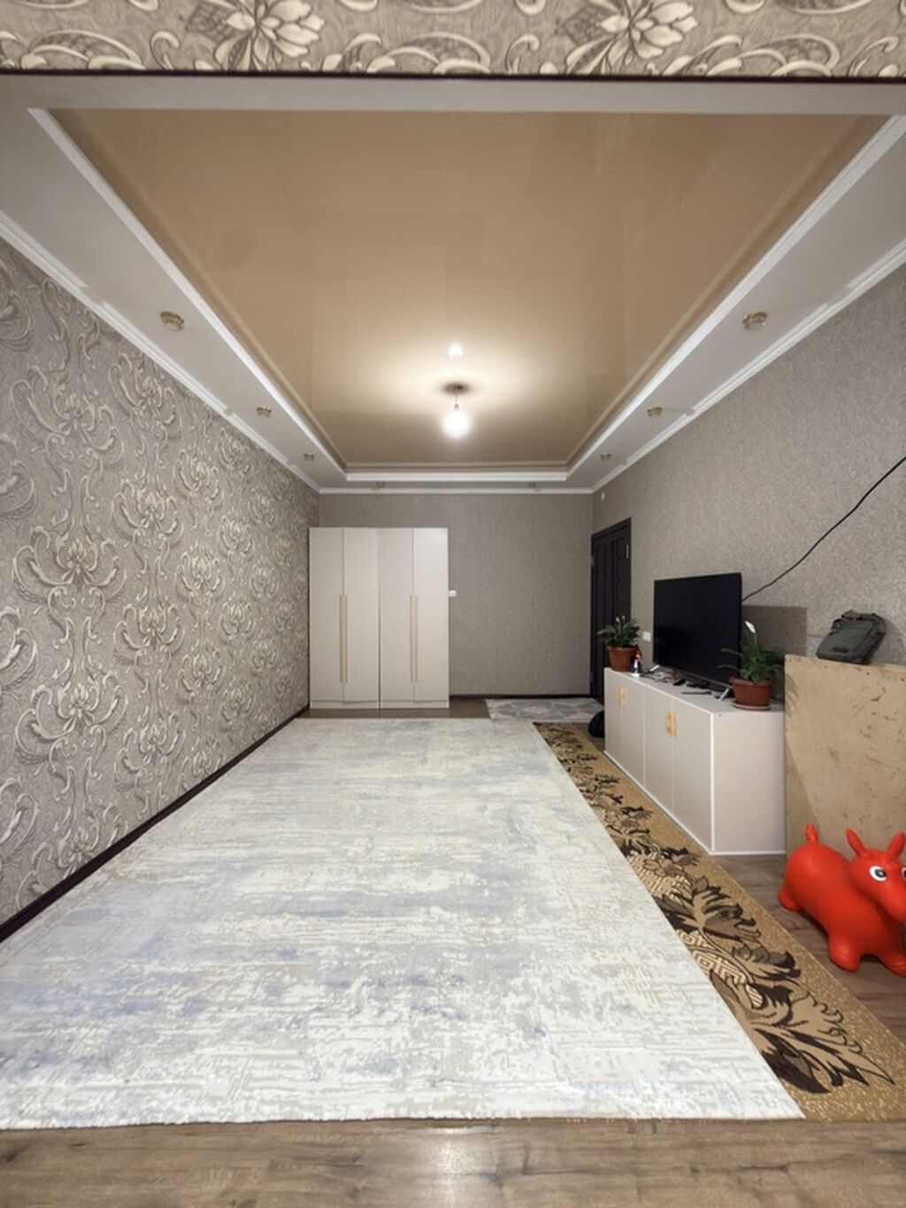 3 комнаты, 62 м², Центральная мечеть 105 серия, 2 этаж, Евроремонт: фото 2