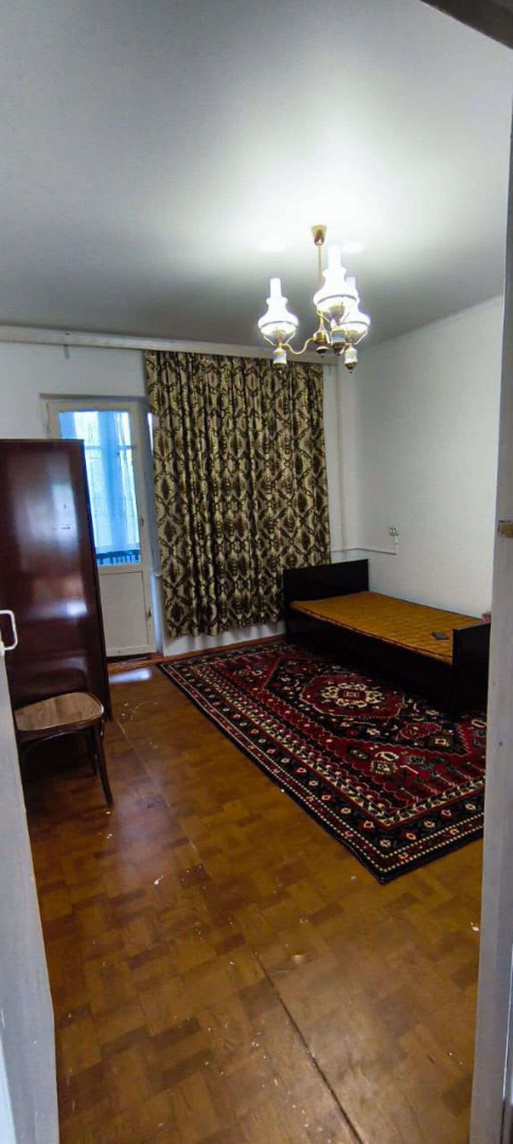 2 комнаты, 44 м², Асанбай мкр 105 серия, 4 этаж, Старый ремонт: фото 7
