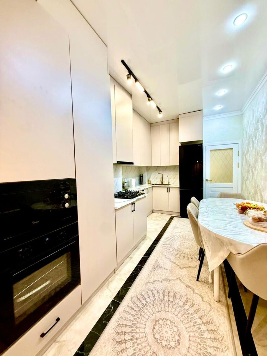 3 комнаты, 85 м², Джал мкр (в т.ч. Верхний, Нижний, Средний) 14 этаж, Евроремонт: фото 5