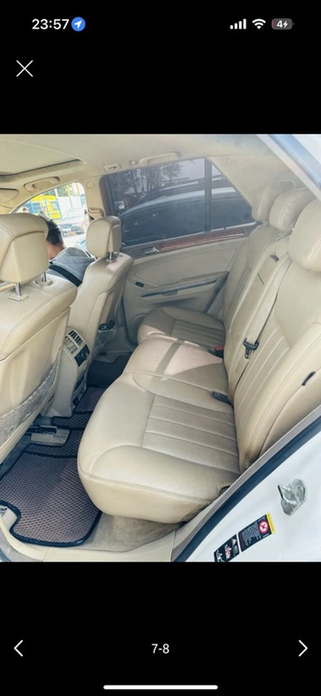 Mercedes-Benz ML-Class: 2006 г., 3.5 л, Бензин, Кроссовер: фото 8