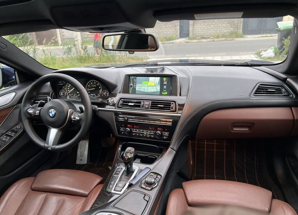 BMW 6 series: 2014 г., 4.4 л, Автомат, Бензин, Фастбек: фото 7