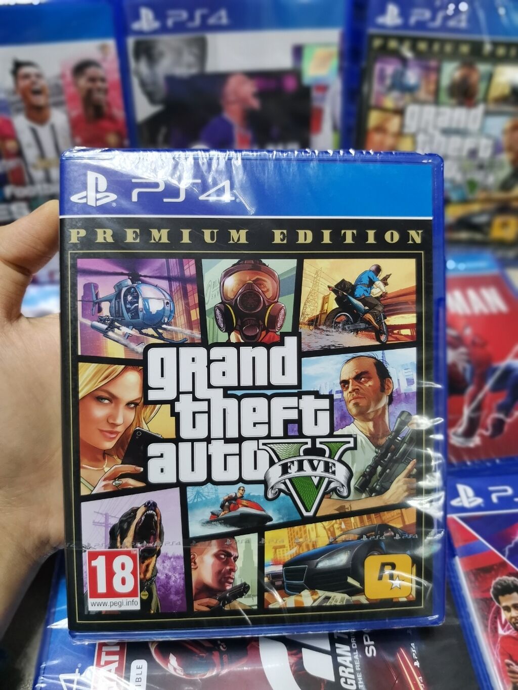 Grand Theft Auto GTA V Premium Edition (PS4 / Playstation 4) 