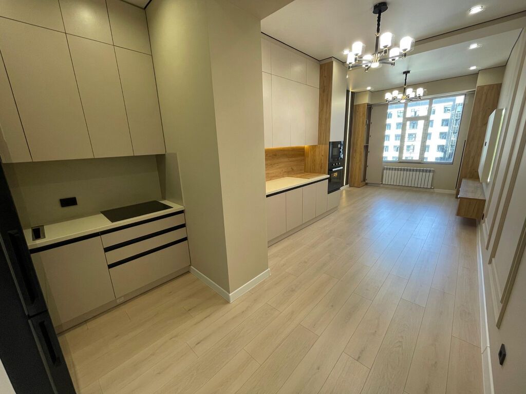 2 комнаты, 65 м², Уметалиева/Фрунзе Элитка, 10 этаж, Евроремонт: фото 1