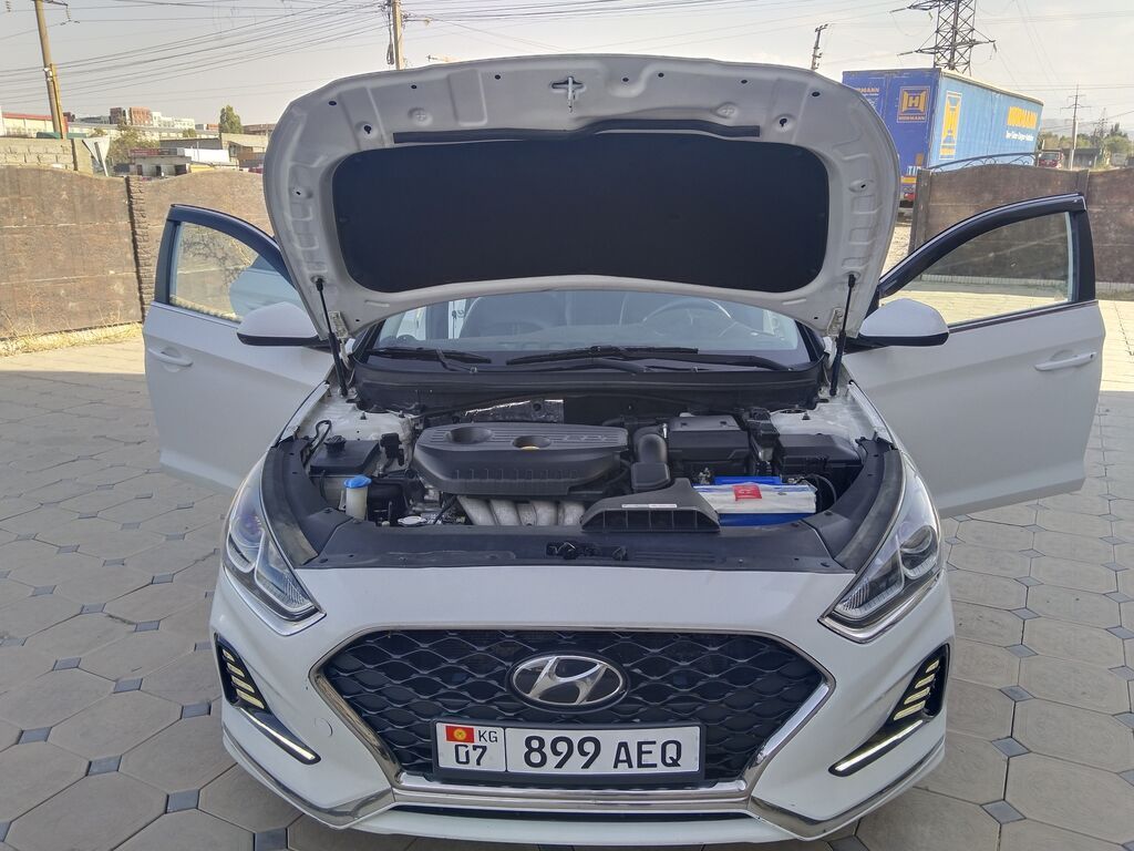 Hyundai Sonata: 2018 г., 2 л, Автомат, Газ, Седан: фото 6