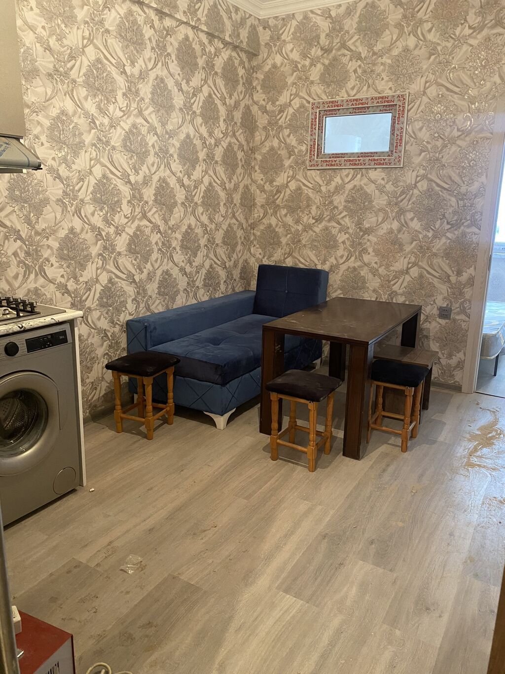 Xırdalanda AFF Park da 1 otaqdan 2 ə düzəlmə EV Kirayə verilir Evdə
