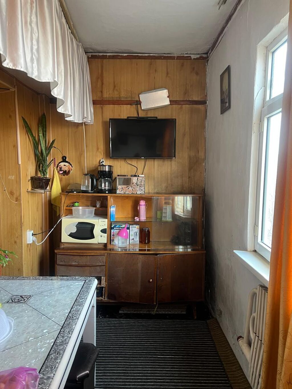 3 комнаты, 56 м², Туран мкр., 4 этаж, Косметический ремонт: фото 5