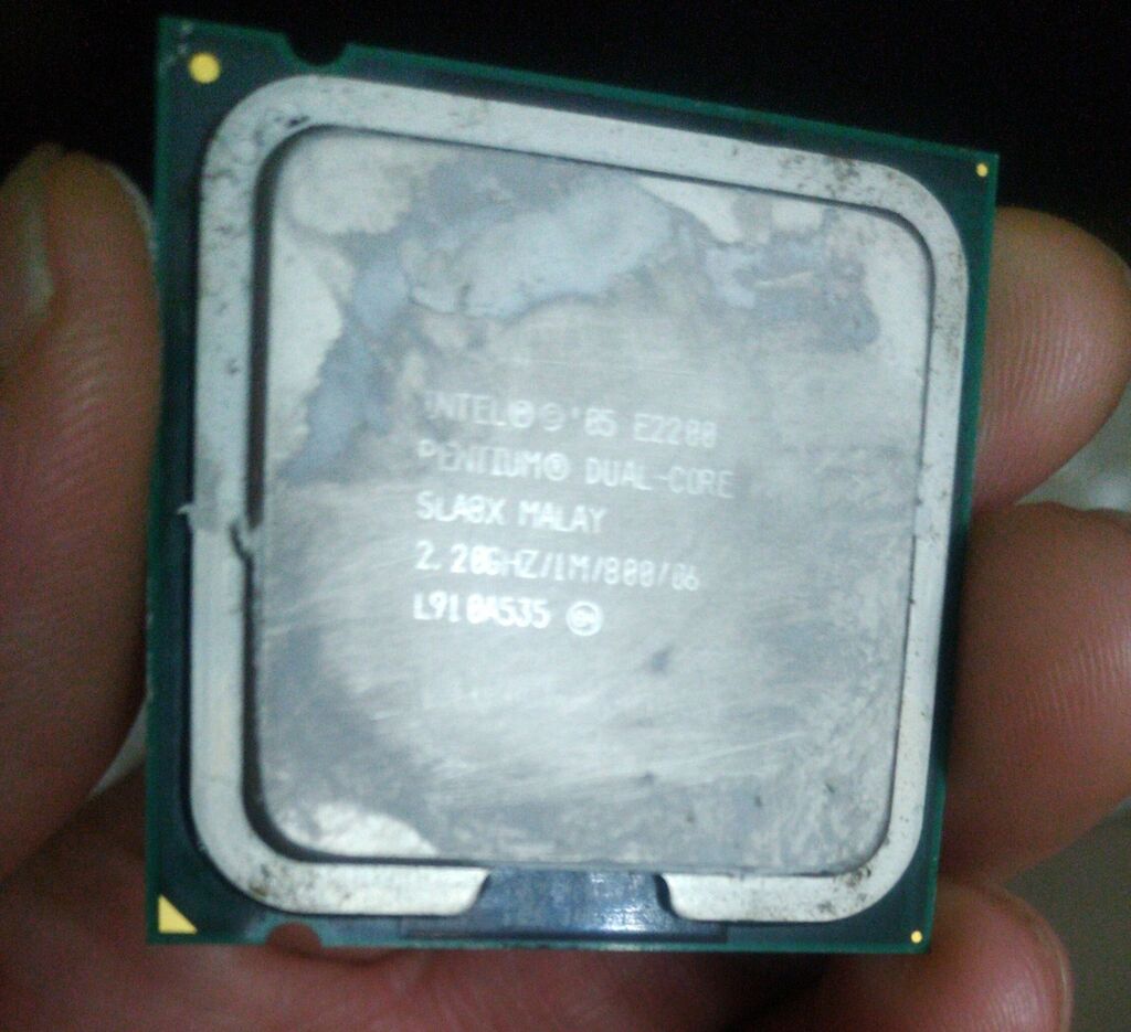 Процессор Intel Pentium Dual Core E2200: 100 KGS Процессоры | Бишкек ...