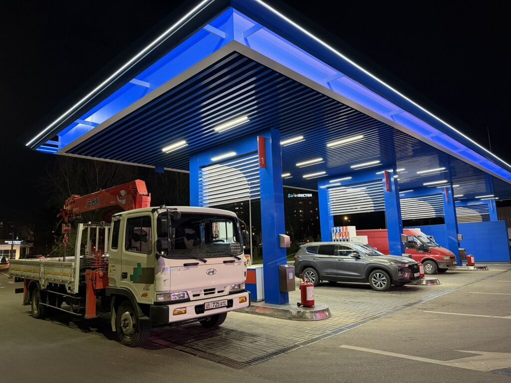 Услуга автокрана-манипулятора (кран-борт) - Шасси: Hyundai грузовая: фото 4