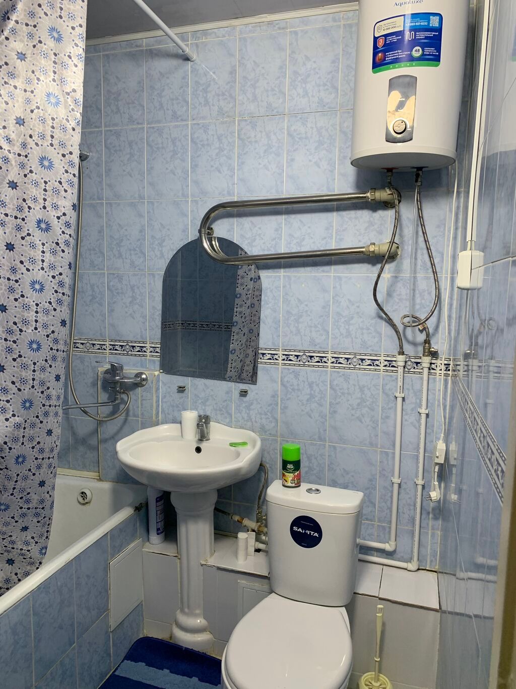 1 комната, 32 м², 10 мкр 104 серия, 4 этаж, Свежий ремонт: фото 4