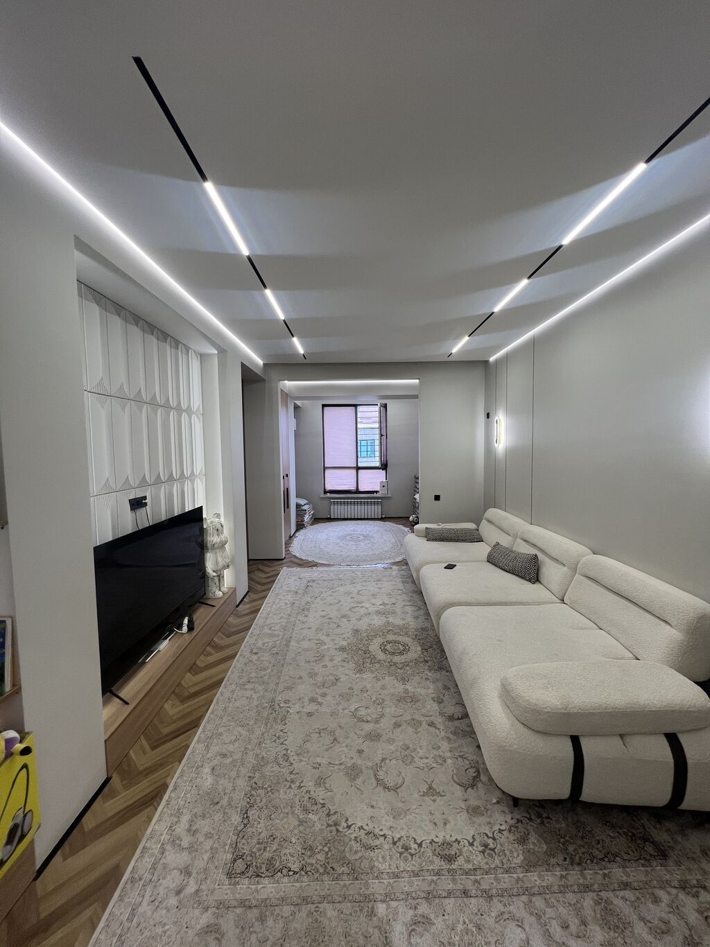 2 комнаты, 80 м², Фрунзе мкр., Элитка, 5 этаж, Дизайнерский ремонт: фото 4