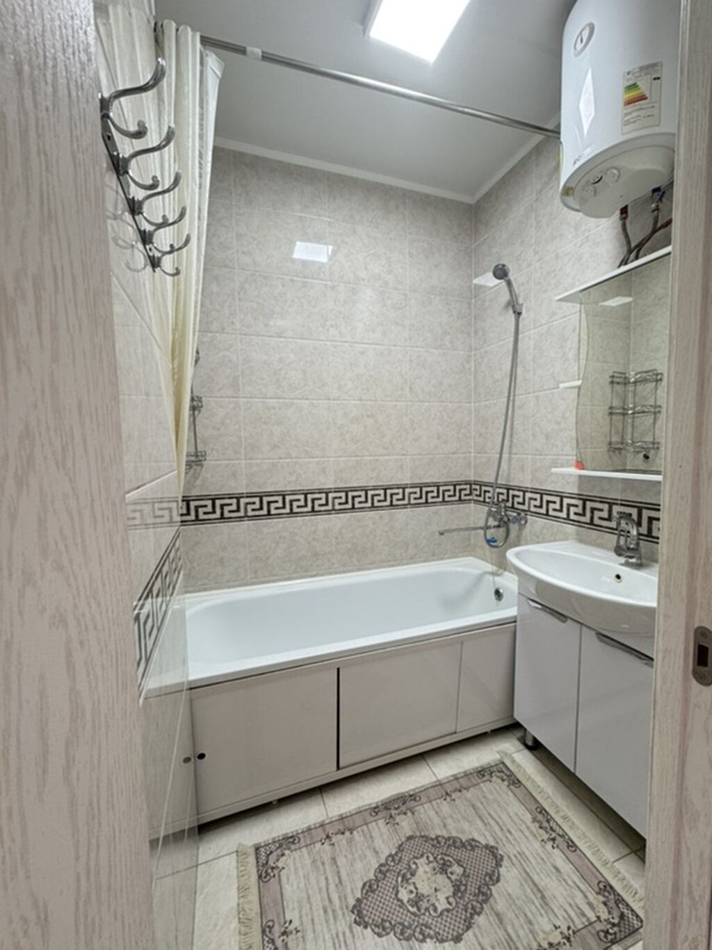 2 комнаты, 50 м², Аламедин-1 мкр 105 серия, 7 этаж, Свежий ремонт: фото 8