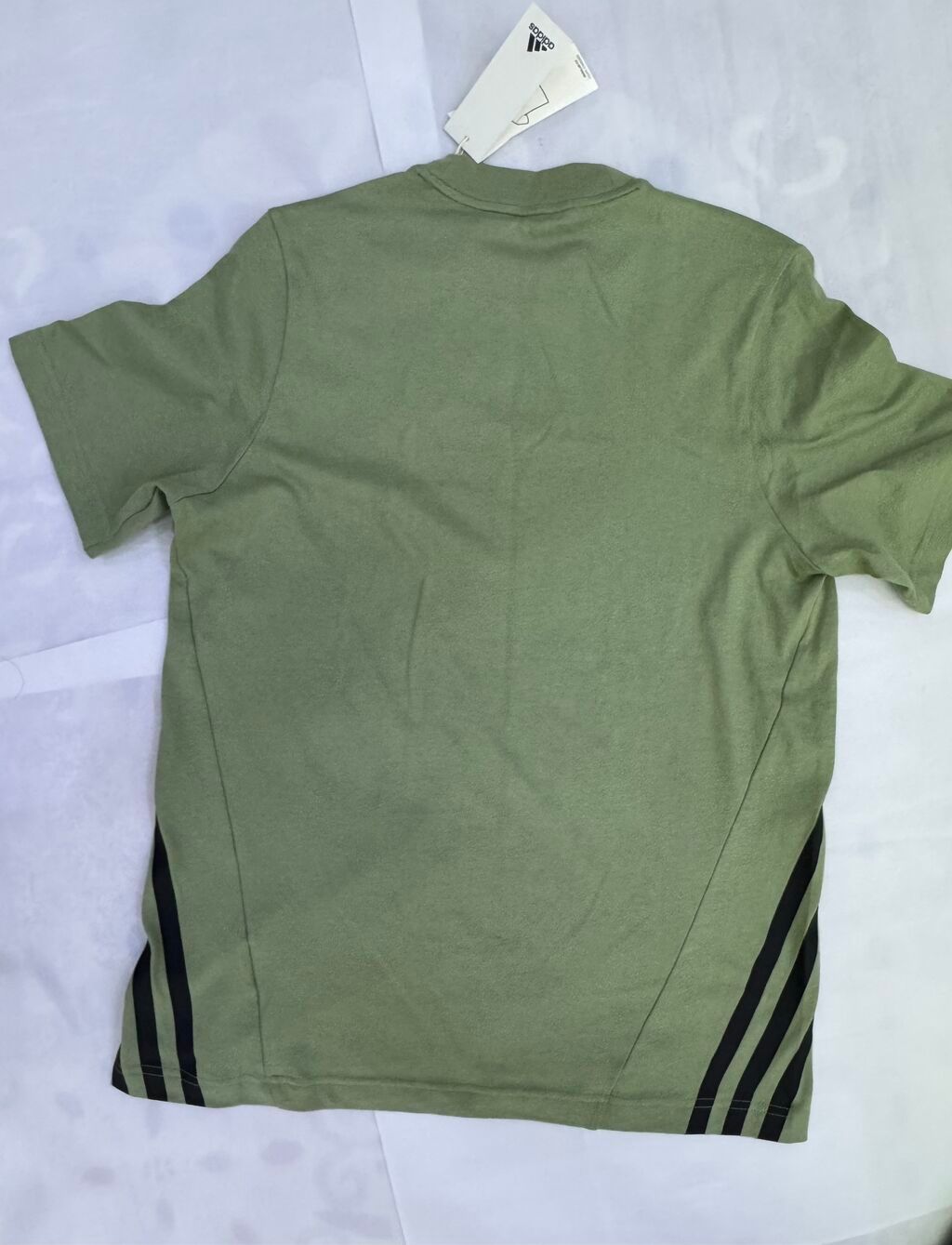 Мужская футболка, M, Adidas, Новый, цвет - Зеленый, Самовывоз: фото 4