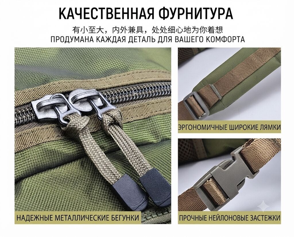 Рюкзак, Материал: Оксфорд, Унисекс, Новый: фото 6