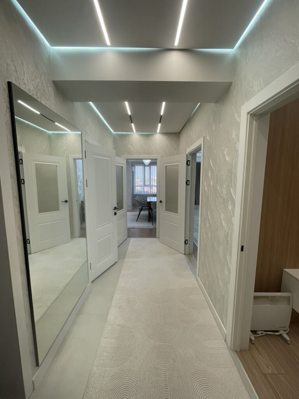 2 комнаты, 65 м², Ак-Орго ж/м Элитка, 6 этаж, Евроремонт: фото 6