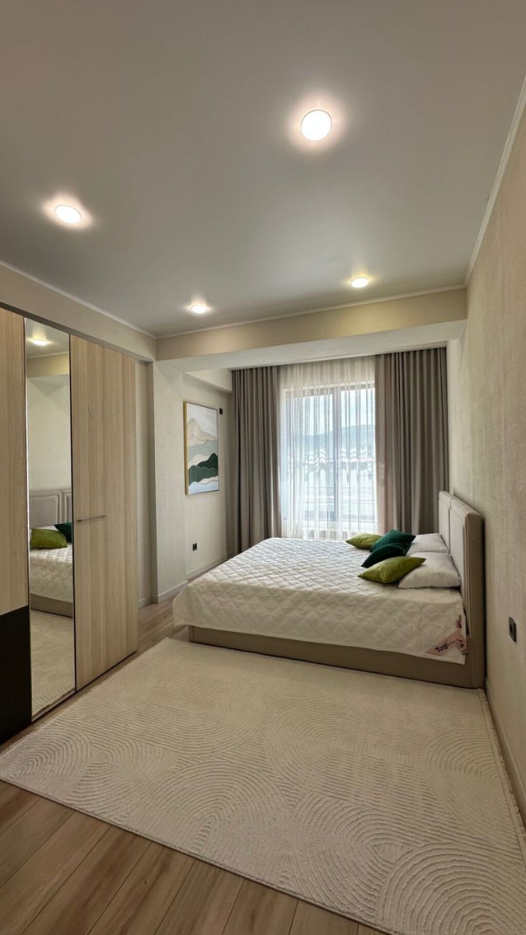 2 комнаты, 46 м², Асанбай мкр Элитка, 4 этаж, Евроремонт: фото 2