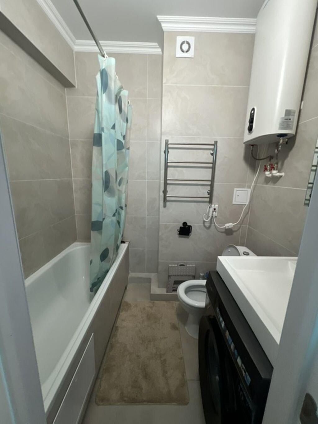 1 комната, 41 м², Центральная мечеть Элитка, 12 этаж, Евроремонт: фото 4