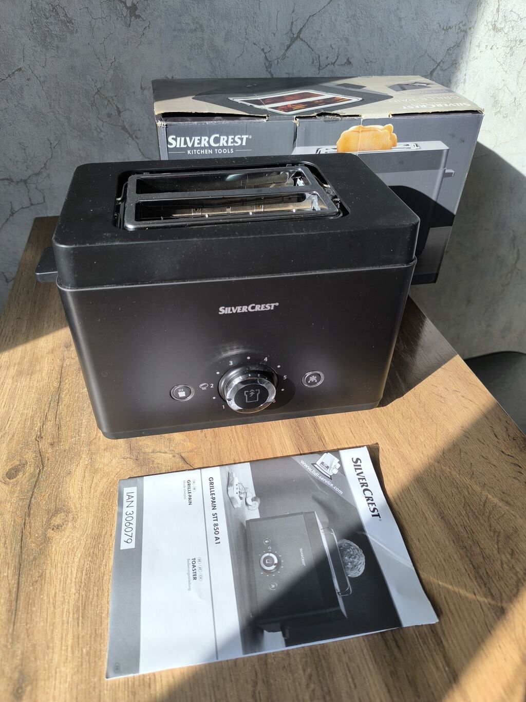 Тостер SilverCrest (Kitchen Tools) SΤ 850 A1 - Два отделения для: фото 1