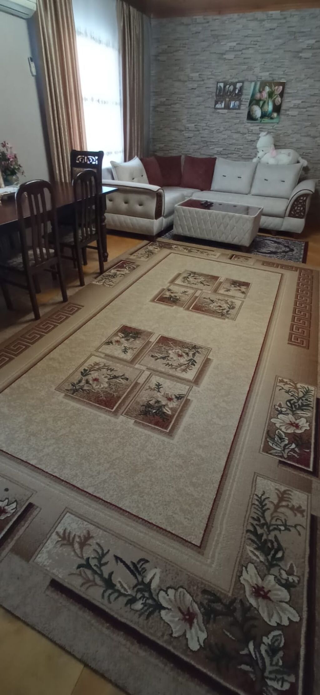 2 mərtəbəli fərdi yaşayış evi - Tikinti: Kəsmə daş divarlar, dalbat